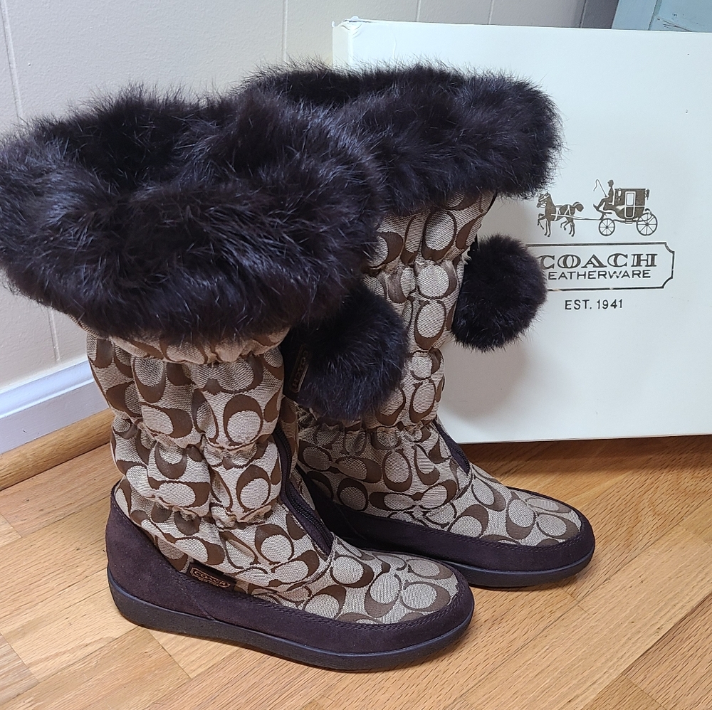 Coach Theona snpw boots